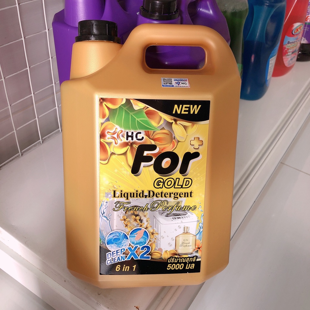 Nước Giặt Xả Ddaamk Đặc HC FOR Thái Lan 5lít