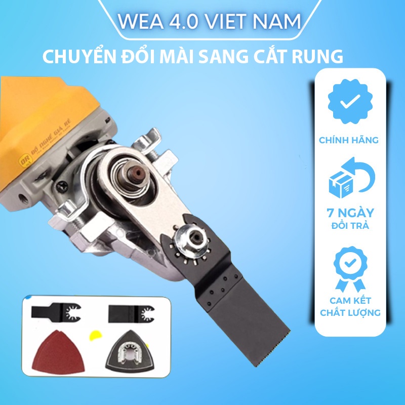 Bộ Chuyển Máy Mài Thành Máy Cắt Rung Wea 4.0 Việt Nam Biến Đổi Dễ Dàng Chiếc Máy Mài Của Mình Thành Máy Cắt Đơn Giản
