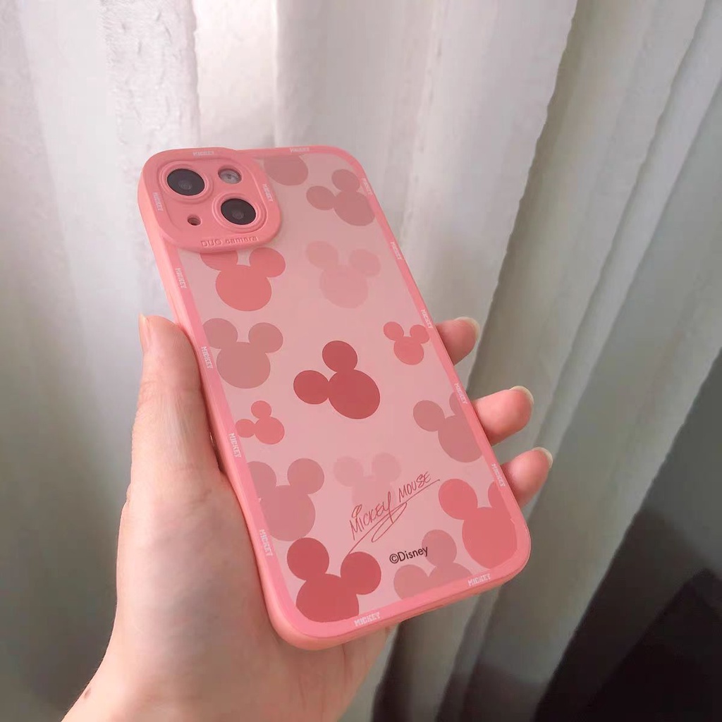 Ốp Điện Thoại TPU Hình Minnie Cho iPhone 14 14pro 14Plus 14prm iPhone 13 13pro 13prm iPhone 11 7Plus 8Plus Xr XS 12 Pro Max