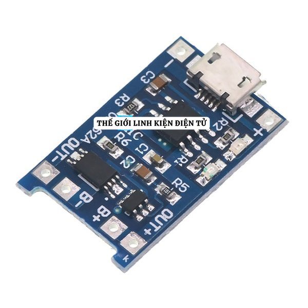 Mạch Sạc Pin Lithium 1A Micro USB V2 TP4056