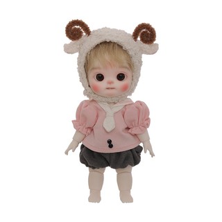 Búp Bê bjd 1 / 8 Mặt Tròn Dễ Thương