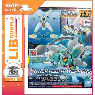Mô hình lắp ráp Gundam HG BD:R 1/144 Phụ kiện Nepteight Weapon