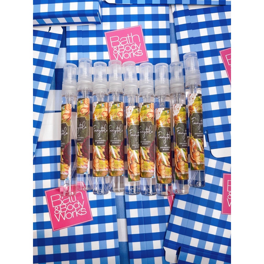 Xịt thơm toàn thân - Bodymist Bath and Body Works -10ml nhiều mùi