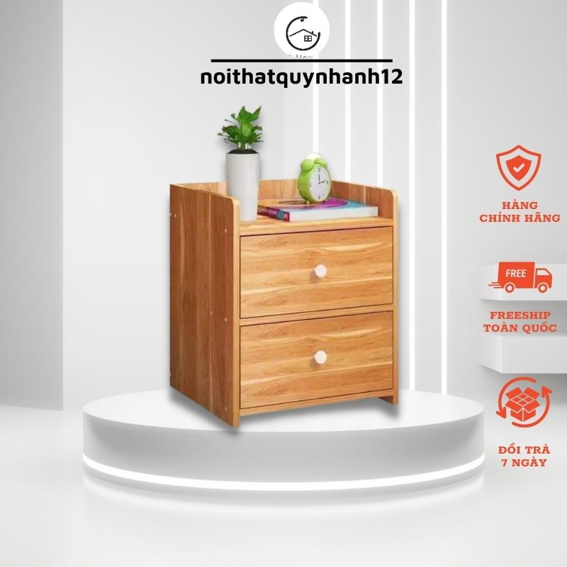 Tủ đầu giường mini tab gỗ đầu giường có ngăn kéo tiện ích đa năng từ gỗ MDF phủ Melamine40*40 x 24