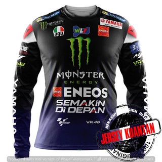 Baju YAMAHA Quái Vật MOTOGP (Ngắn / Dài Tay)