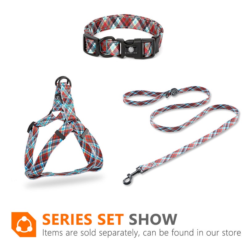 HamshMoc Đai Dắt Chó Đi Dạo Mềm Mại Họa Tiết Kẻ Sọc Hamsa Có Dây Đeo Có Thể Điều Chỉnh Cho Cún Cưng Cỡ Nhỏ / Vừa / Lớn