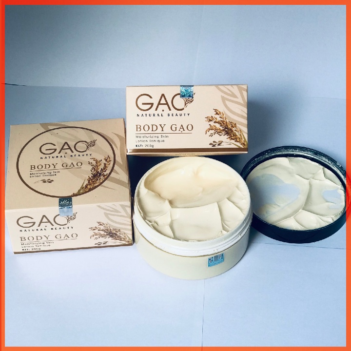 Kem boddy sữa gạo natural 200g