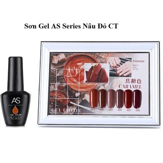Sơn Gel AS Series Nâu Đỏ CT