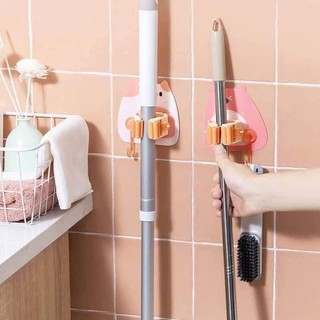 Dụng cụ kẹp chổi dán tường hình thú tiện dụng