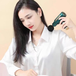 Máy massage cầm tay asaki mát xa cổ vai gáy 6 chế độ rung tri dau nhuc moi
