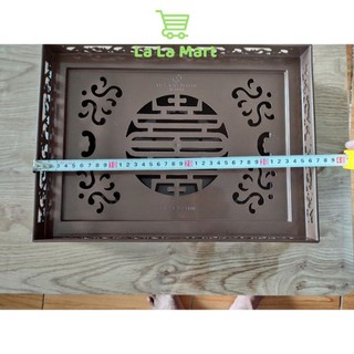 Khay trà giả gỗ cao cấp Việt Nhật
