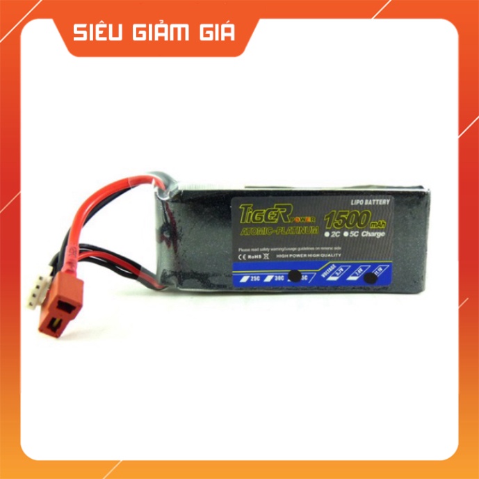 [HSP SHOP] Pin lipo 2s 1500mah 30c 7.4v cho đồ chơi điều khiển RC quá rẻ