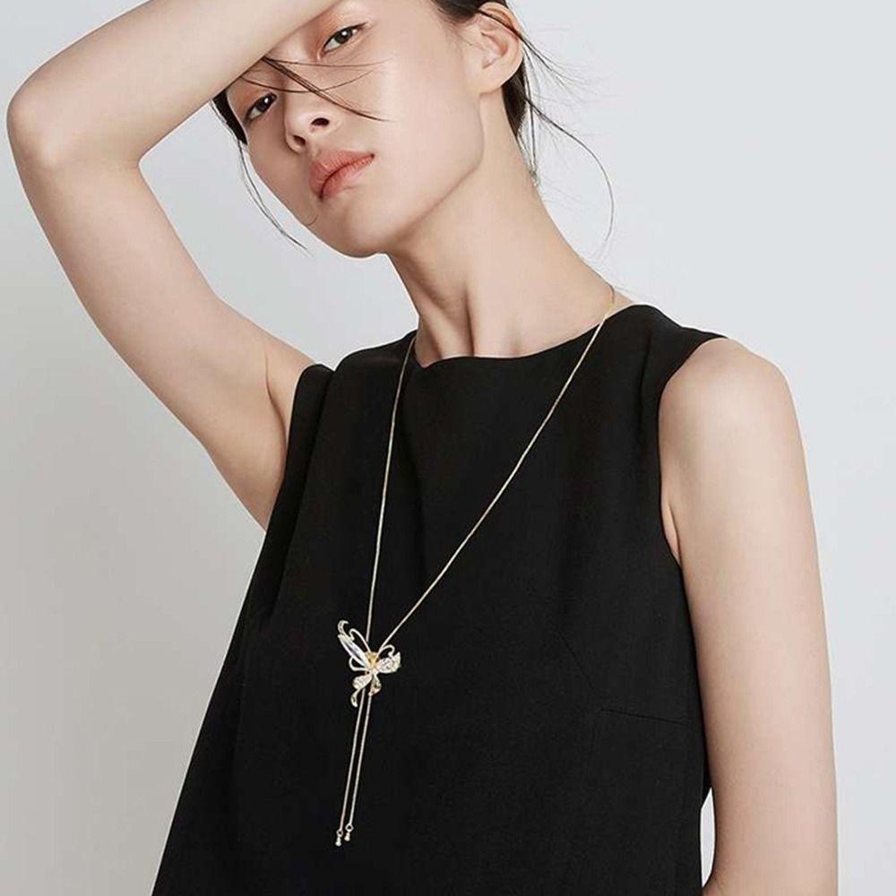 Vòng cổ 26Eddie Thiết Kế Thời Trang Thanh Lịch Dành Cho Nữ|Ghim Cài Áo Hình Cô Gái Xinh Xắn