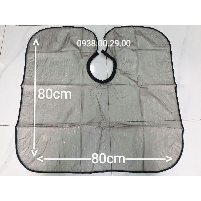 Áo Choàng Nhuộm Tóc, Khăn Choàng Nhuộm Tóc, Miếng Da Nhuộm Tóc Silicone Chống Thấm.