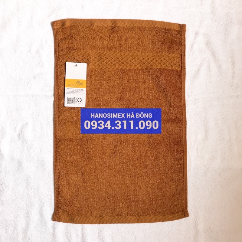 Khăn mặt Mollis HM2X - 30x45cm sợi cotton lapyarn cao cấp