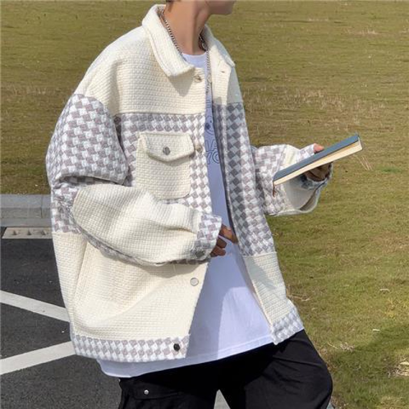 Áo Khoác Phong Cách Đường Phố Pháp Thời Trang Xuân Thu Cao Cấp Dành Cho Nam
