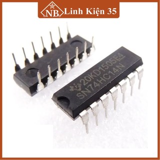 IC 74HC14 DIP14 - IC chuyển mạch Trigger
