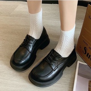 (Order-Ảnh thật) Giày Oxford Đạp Gót Đế 4CM G446