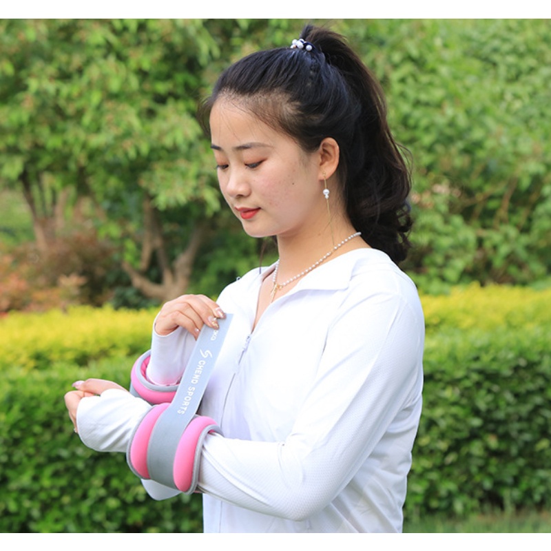 Tạ chân tay 2kg/đôi phiên bản mạt sắt siêu êm, hỗ trợ tập luyện giảm mỡ tăng cơ, phát triển chiều cao, bảo hành 6 tháng