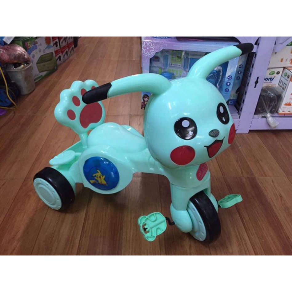 Xe đạp 3 bánh Pikachu phát nhạc cho bé