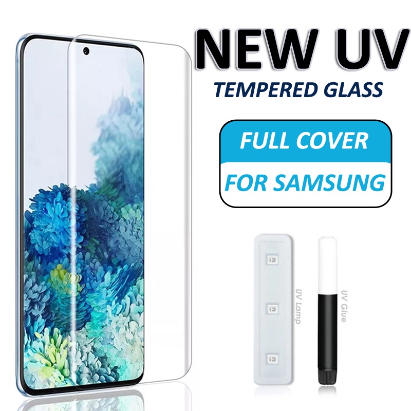 Kính Cường Lực Bảo Vệ Màn Hình Cong Cho Samsung Galaxy Note 20 Ultra S22 S21 S20 Ultra S22 S21 S20 Plus S10 S9 S8 Plus Note 10 Plus 9 8