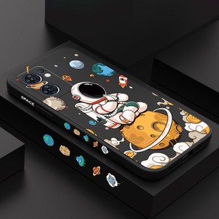 Ốp Điện Thoại Silicon Dẻo Hình Phi Hành Gia Cho OPPO Reno 8 Pro 8T T 8Z Z 7Z 6 5 5G