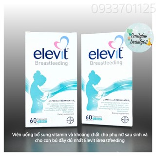 Vitamin tổng hợp cho mẹ sau sinh Elevit Breastfeeding Úc