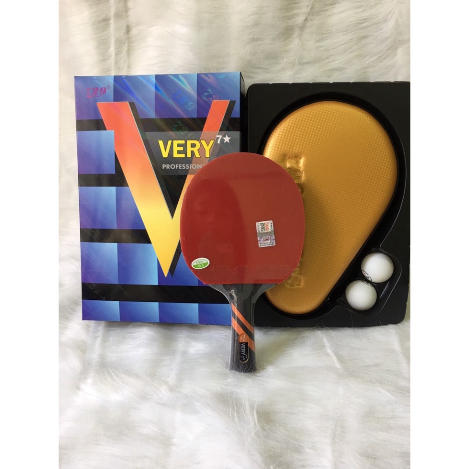 Vợt bóng bàn very 729 hàng hiệu 2,3,4,5,6,7,8 sao 🌪 Free Ship + khuyến mại 2 quả bóng 🌪 - Nhà Phân Phối Chính Hãng- Sp