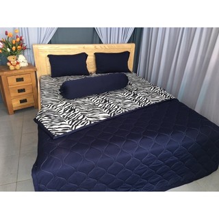 Bộ drap thun phối màu( 1 drap, 2 áo gối nằm, 1 áo gối ôm)