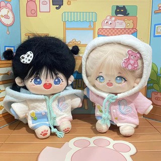 Outfit doll 10cm 15cm 20cm 40cm - quần áo búp bê 10cm 15cm 20cm 40cm - áo hoodie, áo khoác cho doll