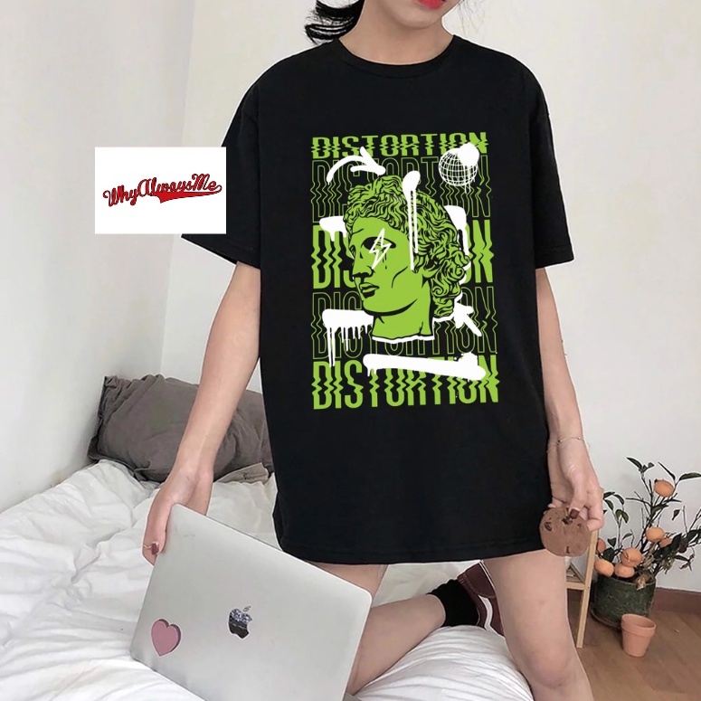 Áo thun W.A.M Distortion HipHop UNISEX nam nữ