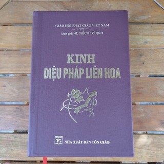 Sách Kinh Diệu Pháp Liên Hoa (Bìa Da Simili)