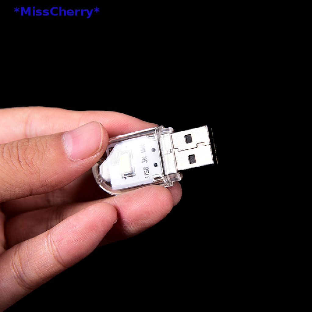 1 Đèn LED USB Mini Ánh Sáng Ban Đêm Cho PC Laptop Mới