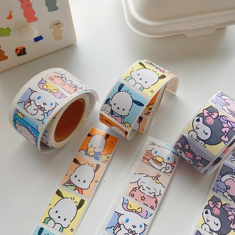 Nhãn Dán Trang Trí Album / Điện Thoại / Sổ Tay Họa Tiết Hoạt Hình Kuromi Dễ Thương DIY
