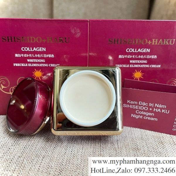 KEM NÁM – DƯỠNG TRẮNG DA SHISEIDO HAKU NHẬT BẢN