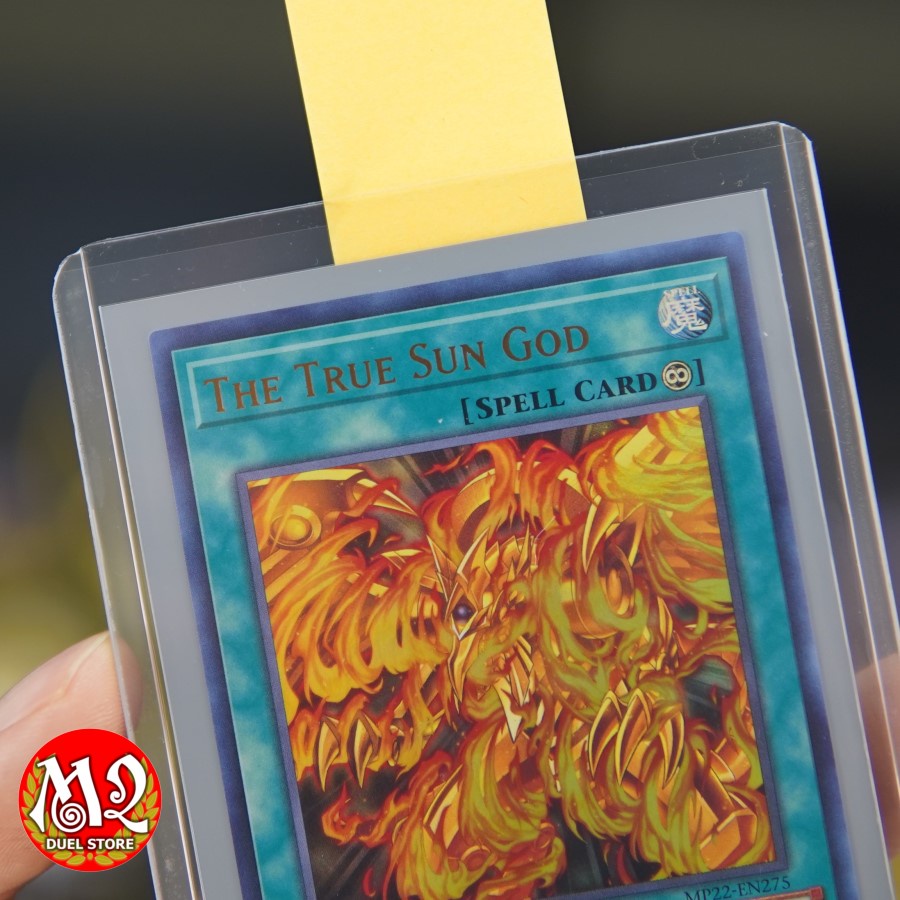 Lá thẻ bài Yugioh MP22-EN275 - The True Sun God - Ultra Rare - Tặng kèm Toploader