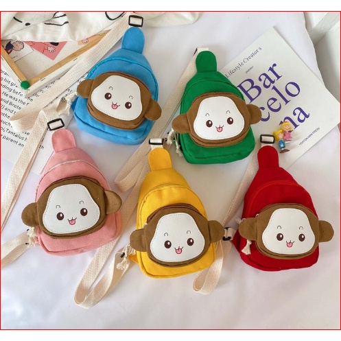 Túi đeo chéo cho bé hình gấu v khủng long , túi trẻ em mini đi chơi – du lịch phong cách Hàn Quốc siêu yêu , ngộ nghĩnh.