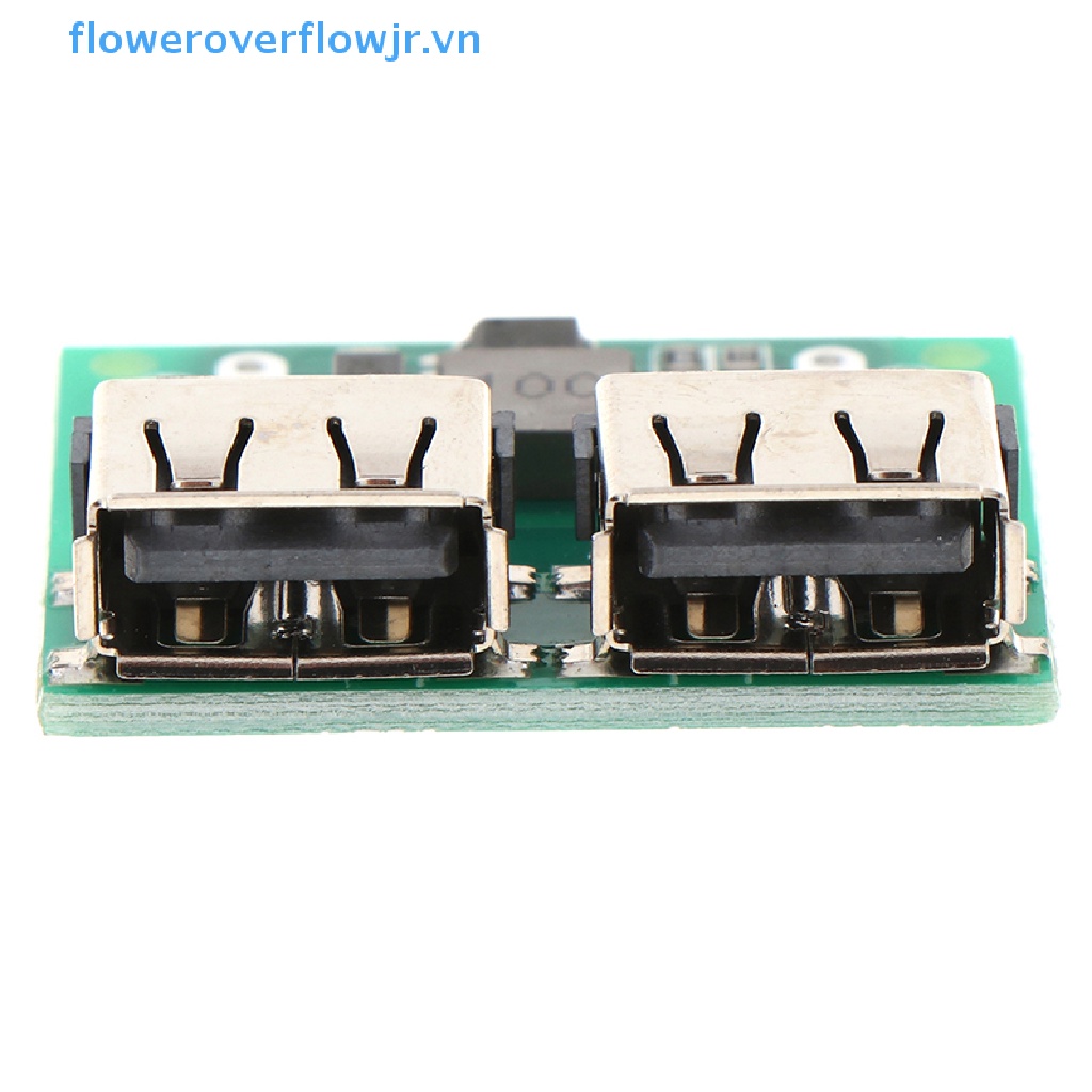 Mô-đun Hạ Áp 9V 12V 24V Xuống 5V 3A Dual USB DC-DC