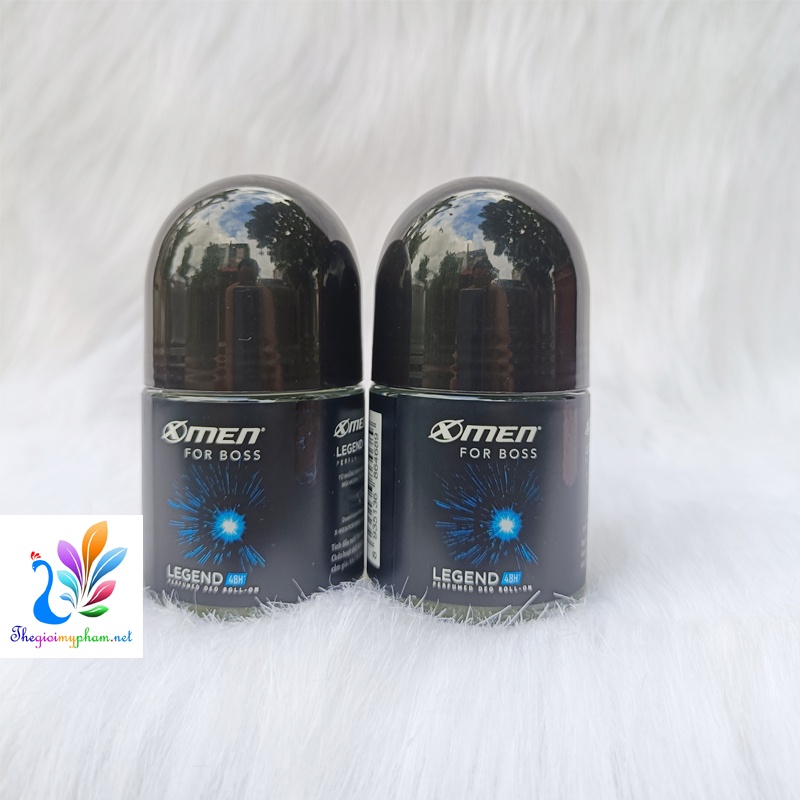Combo 2 Lăn Ngăn Mùi X-Men For Boss Legend 25ml