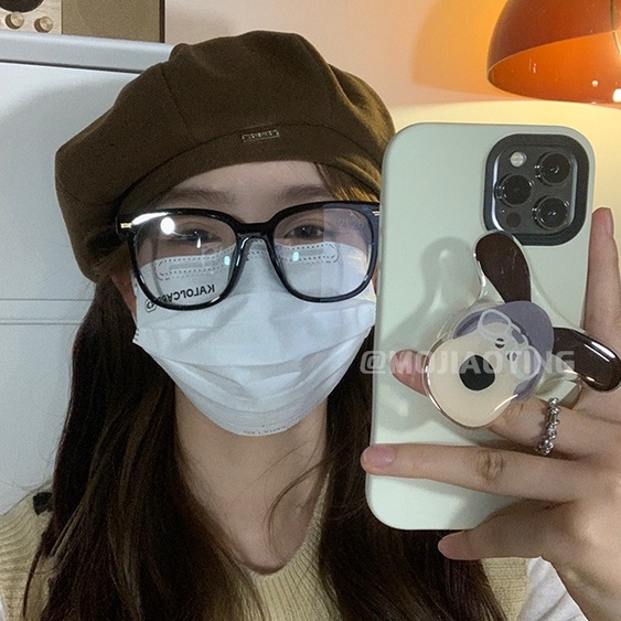 Mũ Beret Màu Đen Phong Cách Hàn Quốc Thời Trang Cho Nữ