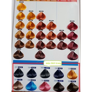 Màu nhuộm tóc Jeal 100ml [Giá trên không có oxy trợ nhuộm và không có bao tay]