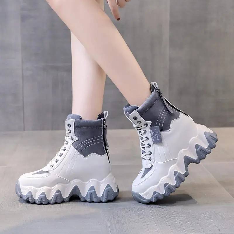 Giày Thể Thao Đế Dày Buộc Dây Phong Cách Mới Mùa Thu