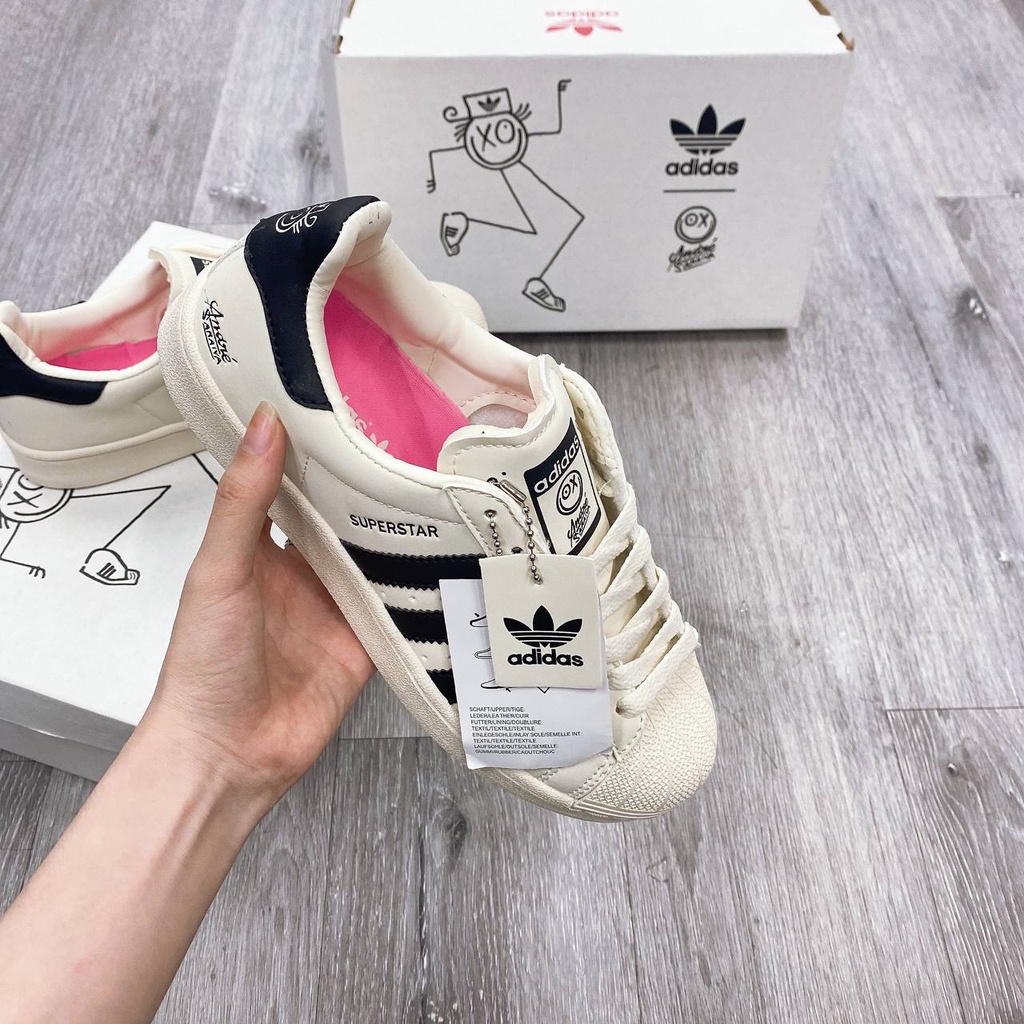 Giày sneaker Adi_das_Super.star X André Saraiva '_Cream' hot trend 2022