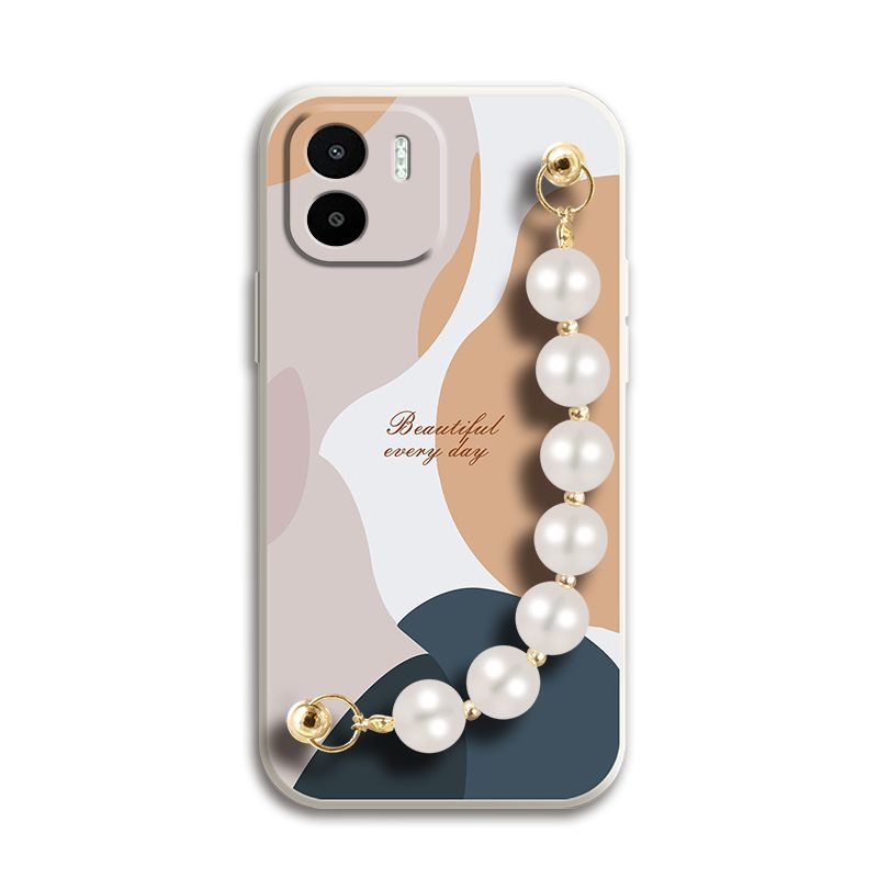 Cute Anti-fall Phone Case For Xiaomi Redmi A1 4G/A2 4G
 phone case Back Cover Liquid silicone shell soft shell Camera all inclusive