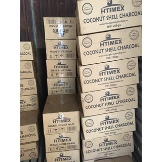 Than gáo dừa không khói thùng 20kg