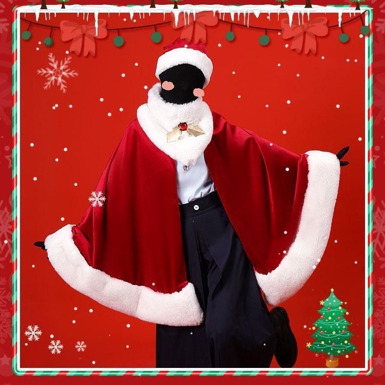 Sky cos Áo Choàng Dày Hóa Trang Giáng Sinh kendo 11.3