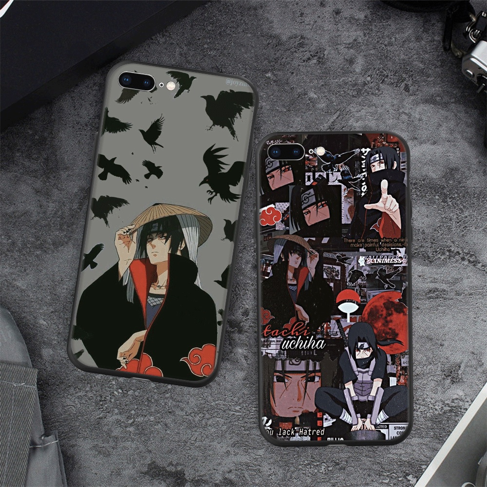 Ốp Điện Thoại Hình Naruto Uchiha Itachi Cho iPhone 5 5s SE 2016 6 6s 6Plus 6sPlus 7 8 SE 2020 7 8Plus X XS XR XS Max