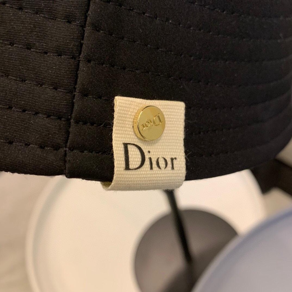 Mũ Bucket Thêu Chữ Dior Chất Lượng Cao Thời Trang Mùa Hè Cho Nam Và Nữ 55-59cm