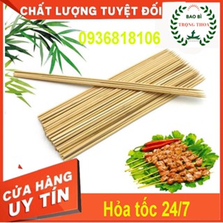 Cây xiên tre tiệt trùng 1 gói 500g