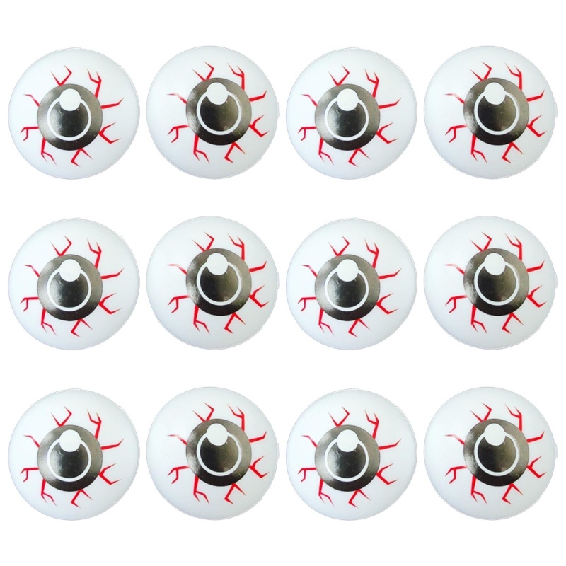 Bộ 12 Mắt Phát Quang Kinh Dị Trang Trí Halloween